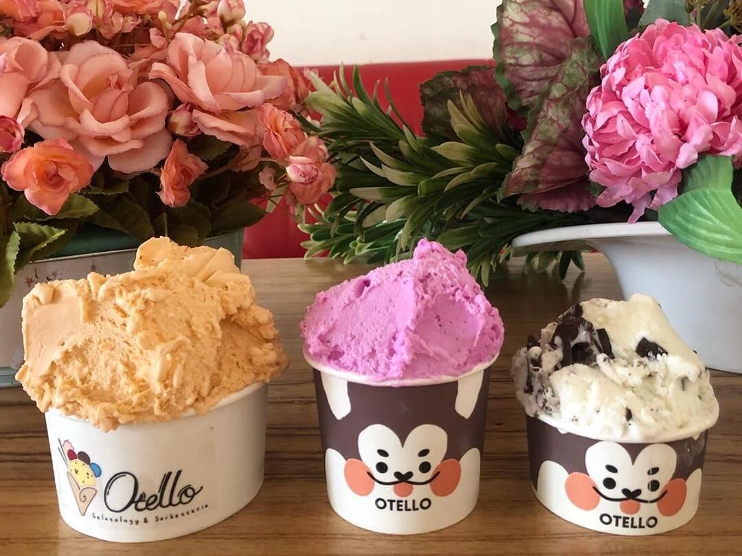 Otello Gelato memiliki 3 varian ukuran, yaitu large, medium dan small